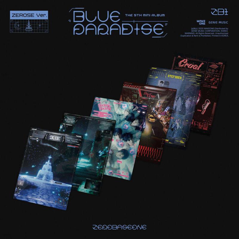 

ZEROBASEONE - 5th Mini Album: BLUE PARADISE [ZEROSE Ver.] [1 out of 6 randomly sent]