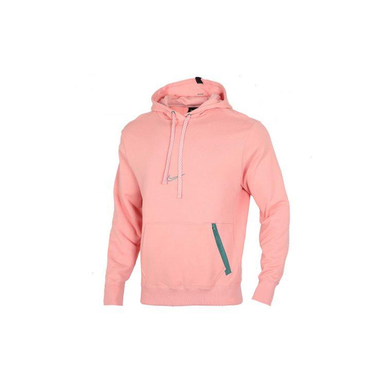 Nike Sweatshirts Men's Pink Hooded Moderate Regular BV9350-606