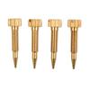 For Weber 4PCS Screws 4PCS Copper Plating Solid Brass