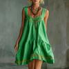 Women’s Sleeveless Mini Dress Casual Loose Fit Retro Style Sundresses for Women Summer Dresses for Women Maxi Dresses for Women Boho Dresses for Women
