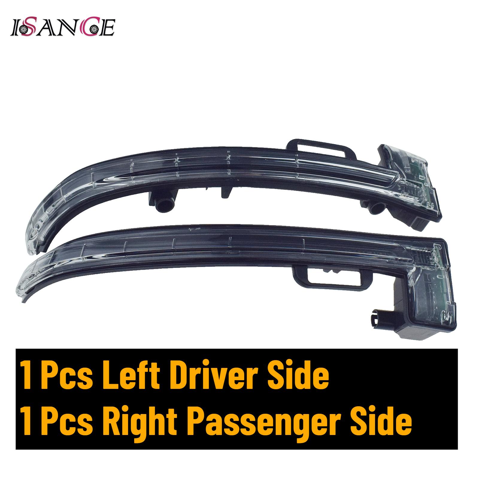 2 Pcs For Peugeot 308 II SW 2013- Side Mirror Turn Signal Light Lamp Indicator Blinker LH Left Driver & RH Right Passenger 2 Pcs Left Right
