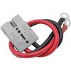 50 A 600 V Anderson Connector Plug With O-Ring Battery Connector Cable 8 AWG 100 Cm (39.37 Inch) Cable Battery Quick Connector Forklift Plug Wire