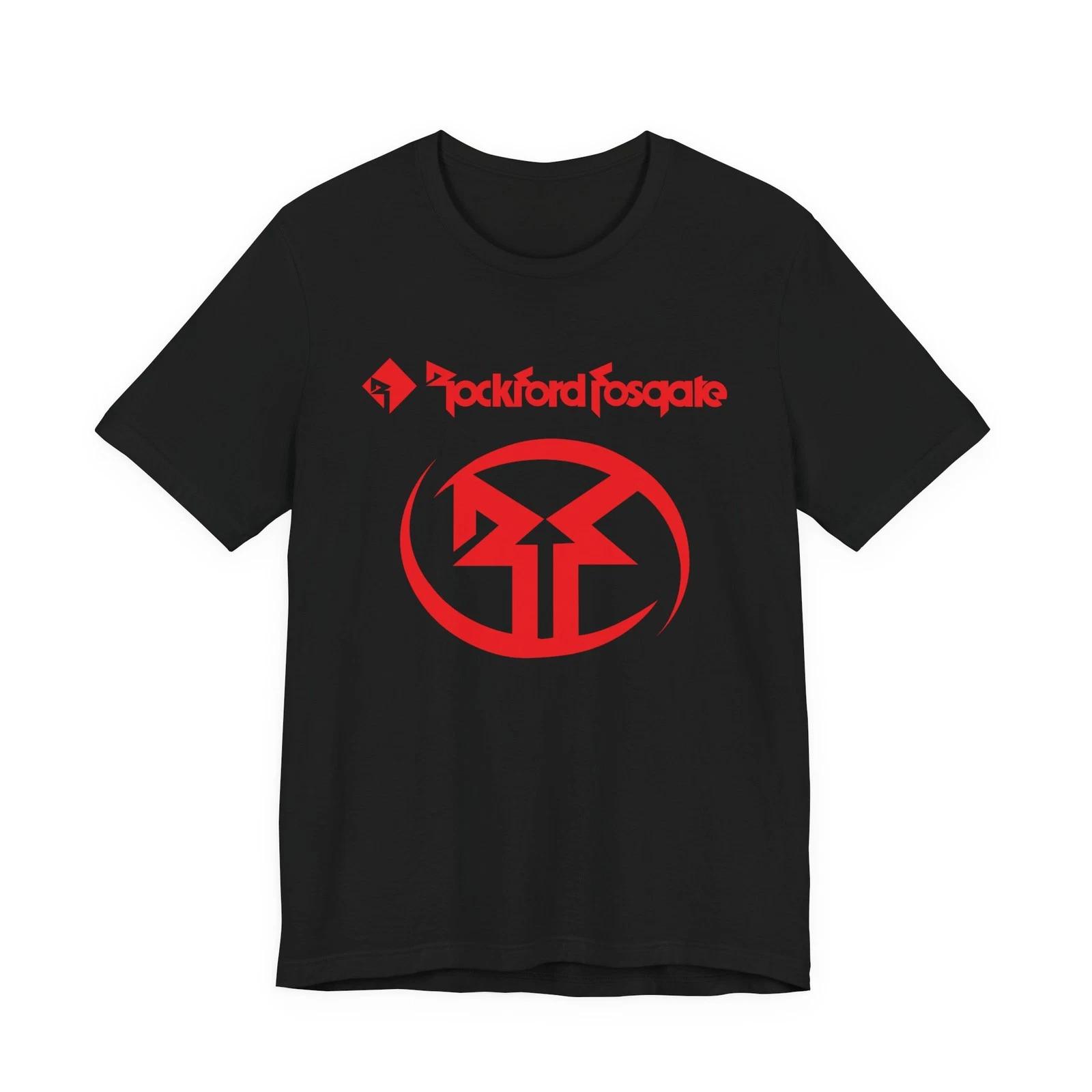 Men s and Women s T-shirts Rockford Fosgate Style Car Audio Logo Graphic M