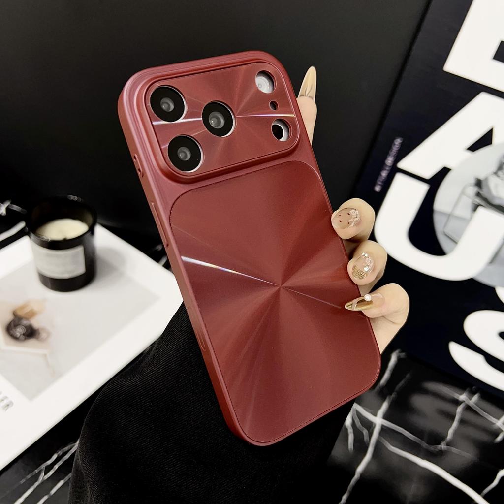 Business Luxury Colorful CD Pattern Skin Feel Phone Case for iPhone 17 Pro Max 16 Plus 15 14 13 Shockproof Slim Fit Cover