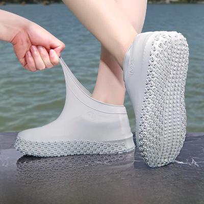 Upgraded Thickened Non-Slip Silicone Rainproof Outdoor Shoe Covers