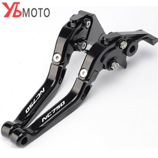 Top Brands CNC Folding Extendable Motorcycle Brake Clutch Levers For HONDA NC 750S NC750X NC 750X 2014 2015 Fashion