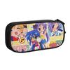 Kawaii Kawaii Lucky Star Anime Pencil Case for Girls Boys Japanese Game Large Capacity Pen Bag Box School Accessories