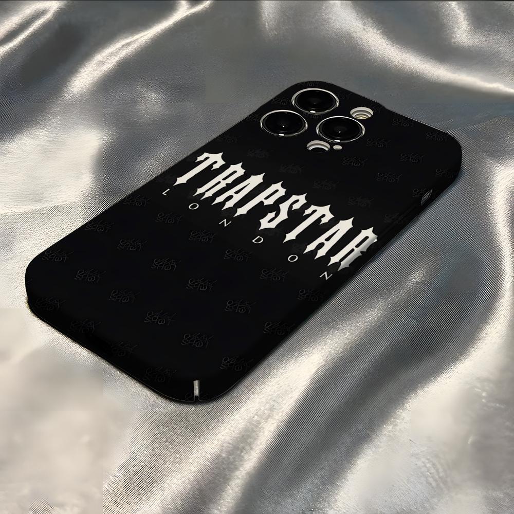 T-Trapstars Phone Case For Iphone 16 Pro Max 15 Pro 13 14 12 11 8 7 Plus X XR XS Max All Inclusive Cover