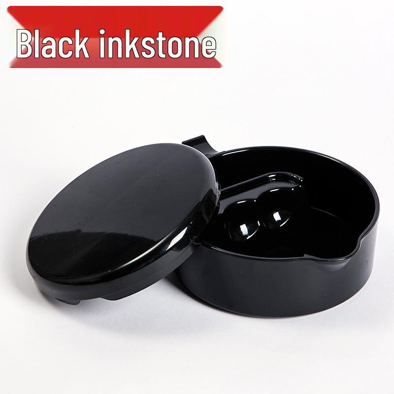 Портативная многофункциональная чернильница под фарфор с крышкой для каллиграфических кистей