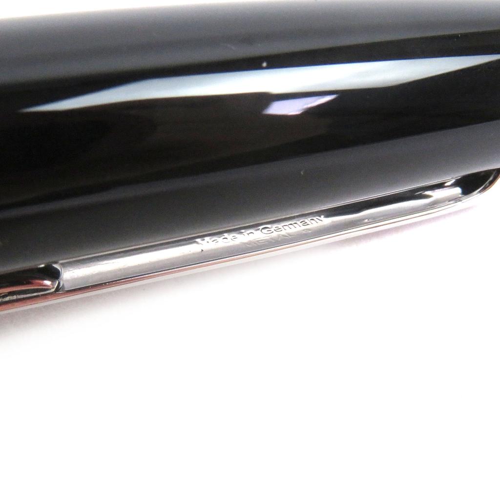 Excellent MONTBLANC Ballpoint Pen Meisterstückle Grand Twist Type Black Silver Used
