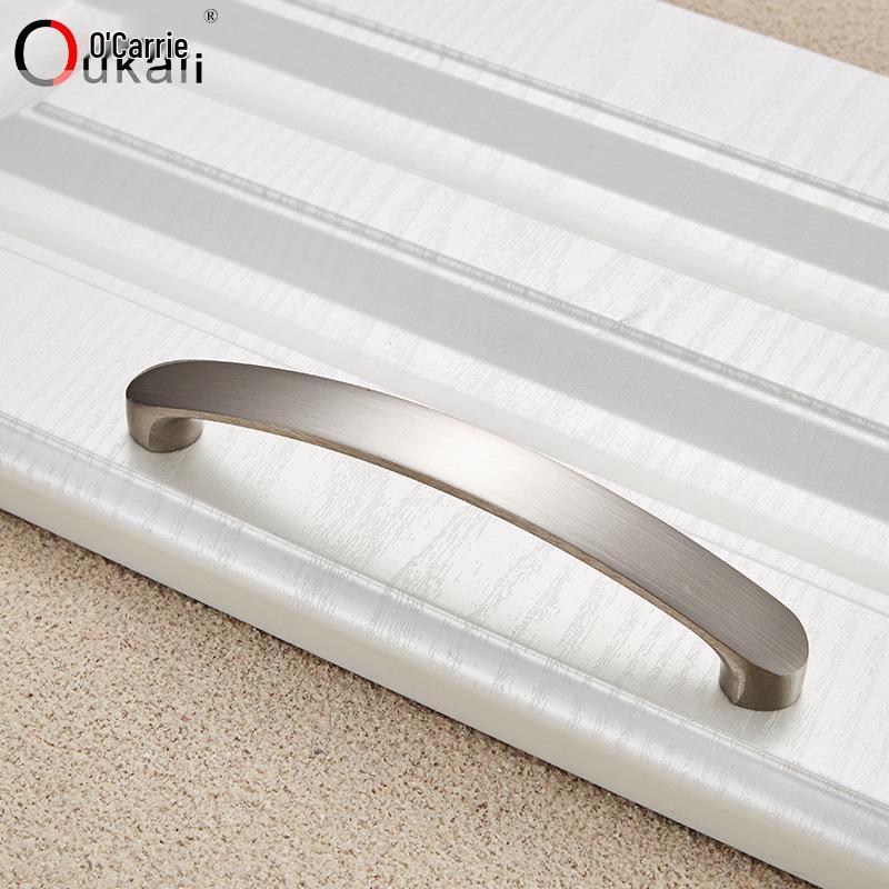 Bright Chrome Brushed Aluminum Alloy Shower Room Cabinet Handle 3011