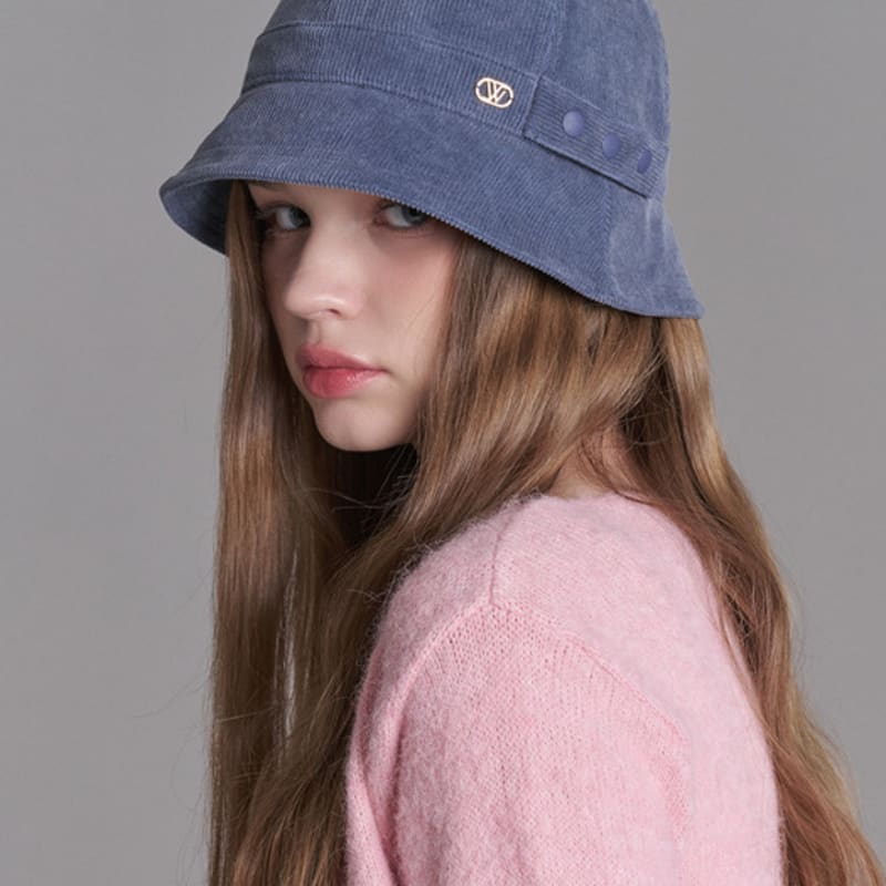 WHITE SANDS Corduroy Round Bucket Hat Elwood (6 colors)