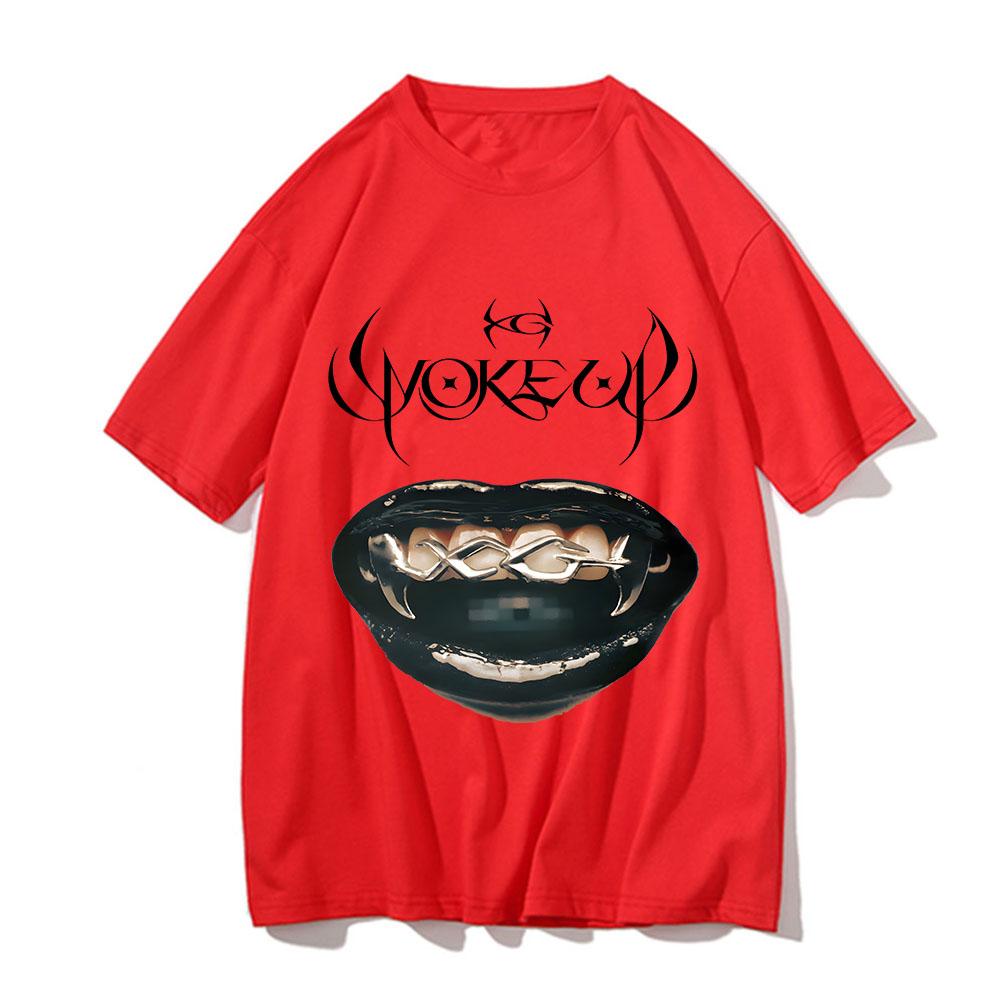 

Xg Woke Up T-shirts HipHop R&B Pop Girls Band Printing Tee-shirts Women Men New Song Album Graphic Print Tshirts Short Sleeve S