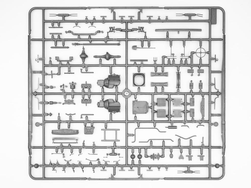 ICM 1/35 Scale German Ford G917T Cargo Truck, 1939, Plastic Model Kit 35413 (Military Vehicle)