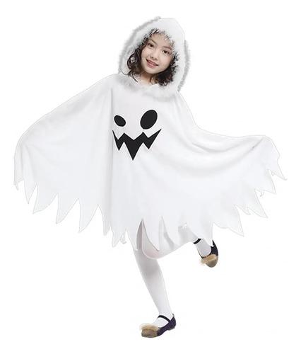 Ghost Costume For Boys And Girls With Hood And Halloween P