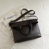 This New Design Pu Large-capacity Oblique Span Bag New Women's Bag Trendy Versatile Simple Portable Shoulder Bag