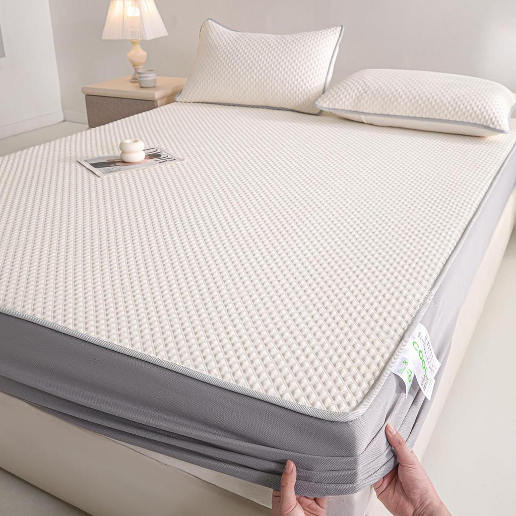 Class A Ice Silk Cooling Mat for Mother-Baby - Summer Bestseller, Washable, Fitted Sheet Design