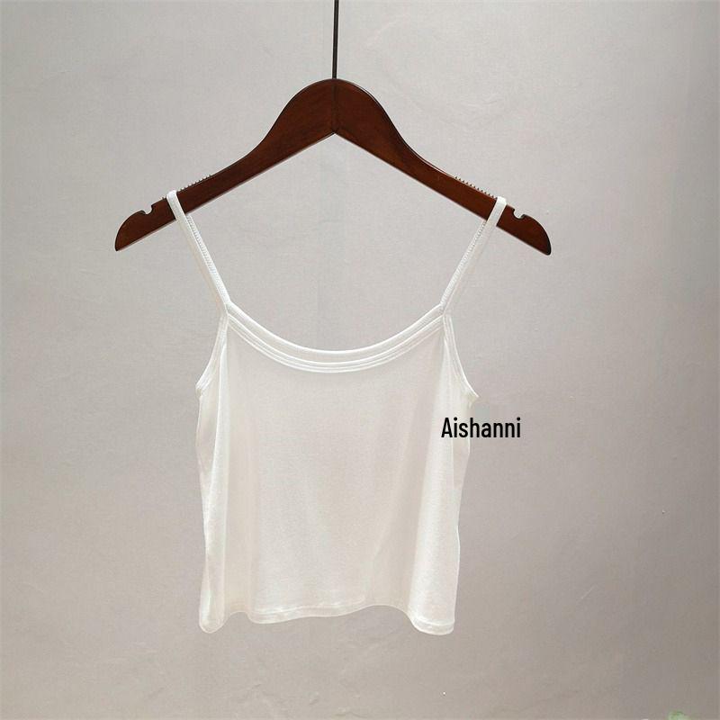Women s Slim Fit Modal Camisole: Sleeveless, Thin, Short Summer Outerwear Top. 2XL 136-145 lbs