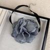 Fashionable Flower Choker Necklace Comfortable and Lightweight Pendant Neckchain