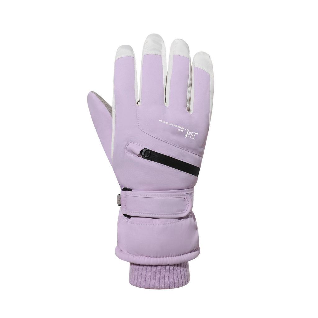 Zimowe rękawice narciarskie z ekranem dotykowym: Grube, antypoślizgowe, ciepłe dla mężczyzn i kobiet