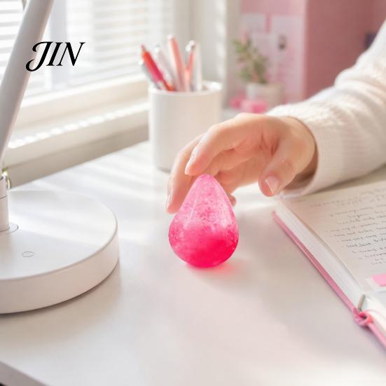 Water Drop Stress Relief Toy Toy, Anxiety Reduction Waterdrop Sensory Clear Pinch Fidget Portable Decompression Ball Hand Therapy