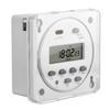 AIMOONSA CN101A Interrupteur SPST 12 V DC 16 A avec minuterie programmable LCD et housse étanche