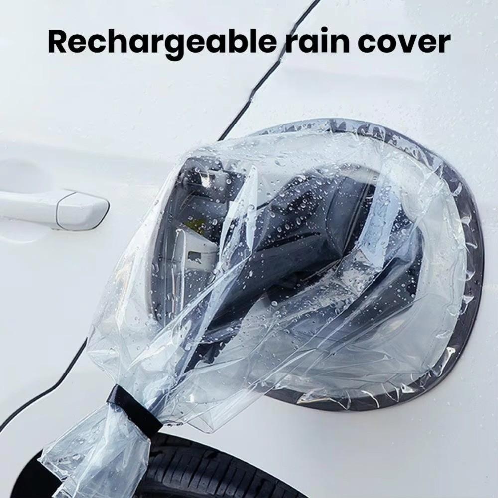 Rainproof EV Charger Plug Port Cover Electric Vehicle Charger Port Cover All-Weather Use