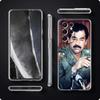 Saddam Hussein Iraq Flag Clear Silicone Phone Case For Samsung Galaxy S23 S22 5G S20 Ultra S21 FE 5G S10E S9 S8 S10 Plus Cover