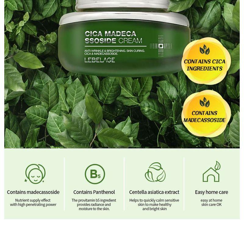 LEBELAGE - Cica Madecassoside Creme