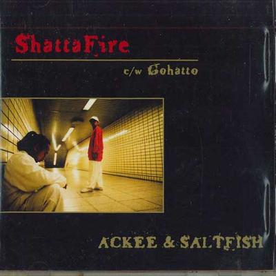CD ACKEE & POISSON SALÉ - Shatta Fire YNKS003 ALPHA Japon Pop/Rock Japonais Occasion