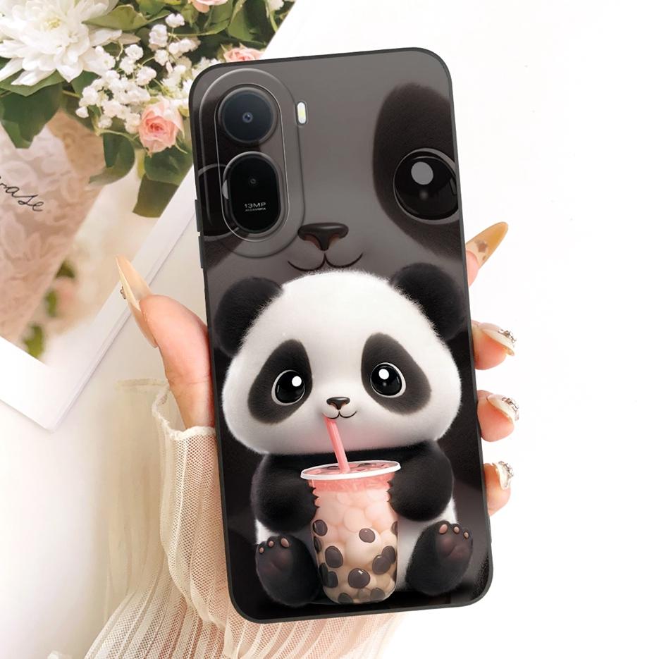 For Xiaomi Redmi A7 Pro 4G Case Cute Dog Panda Cartoon Cover Soft TPU Phone Case For Xiaomi Poco C85x PocoC85x Redmi A7 Pro Bags