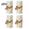 Protective Bedding for Infants 4Pcs Bed Furniture Edge Protector Baby Crib Rail Teething Guard Cover Soft Cotton Padding Top Safety And Scratch