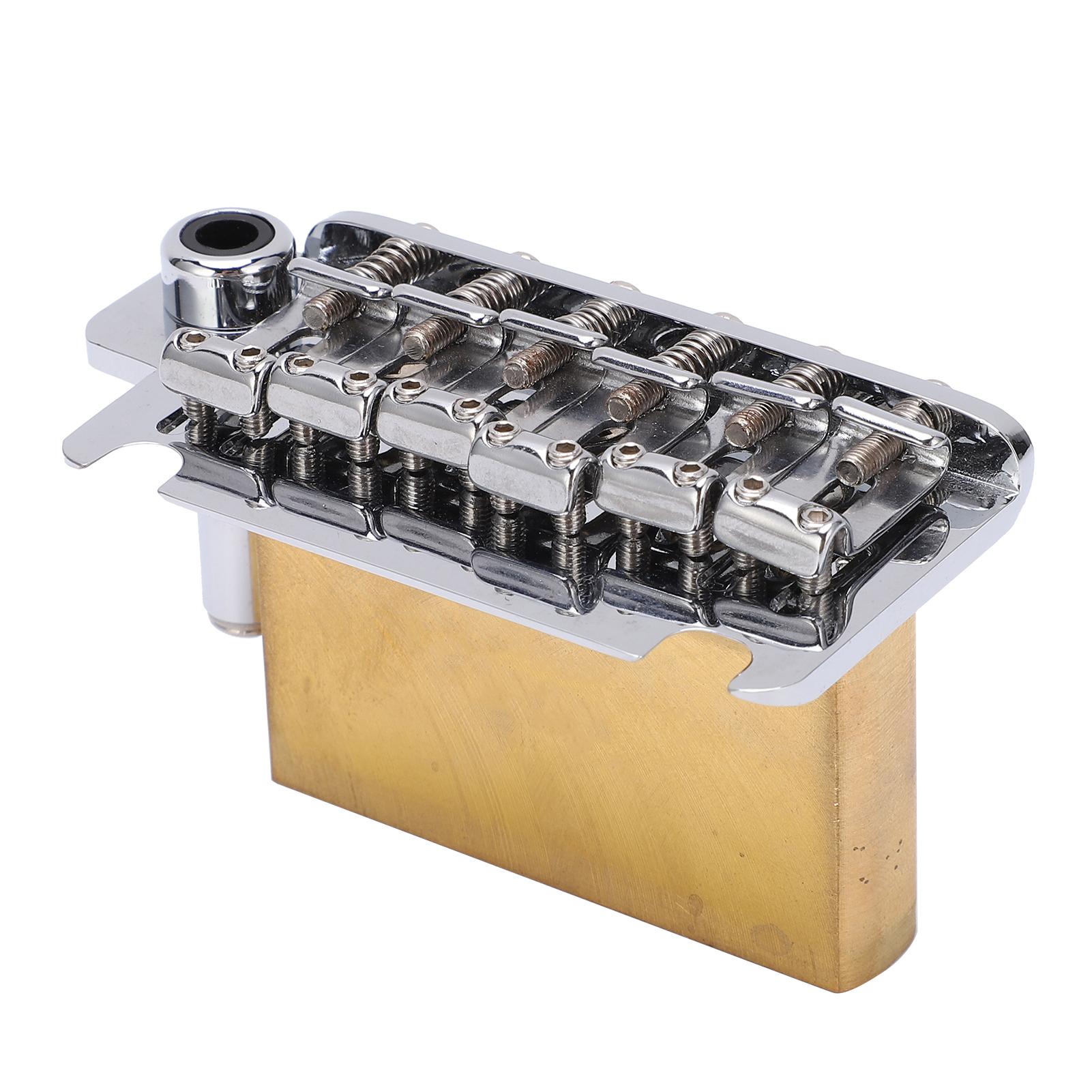 Гитара Бридж Хром Цинковый Сплав Тремоло Бриджи с Седлом для ST Электрогитар