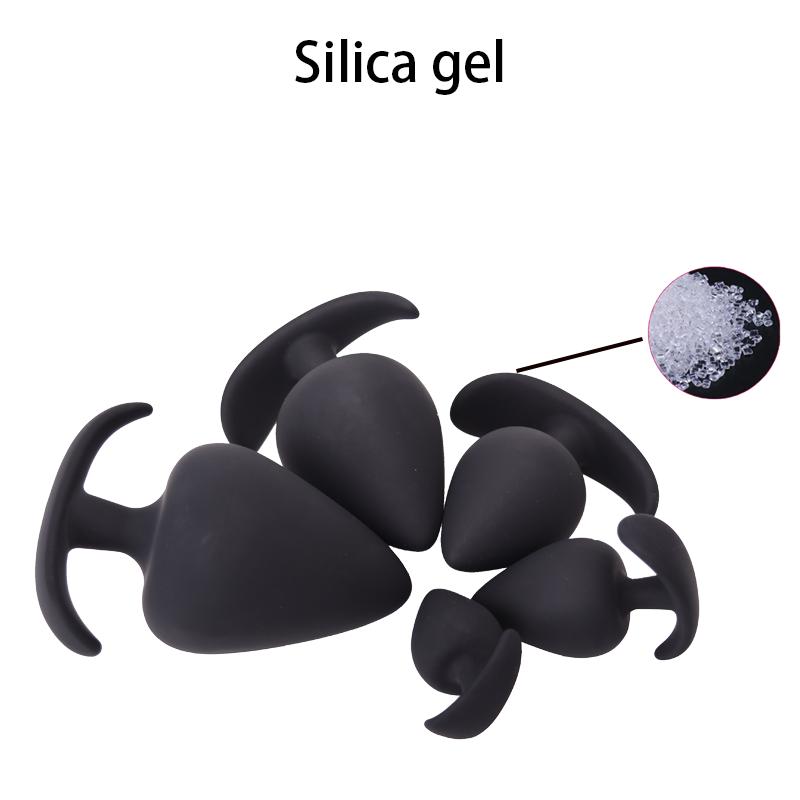 5 Different Sizes Anal Plug Trainer Dildo Massage Prostate Stimulator For Men Women Butt Plugs Sex Toys For Couples SM Adults 18