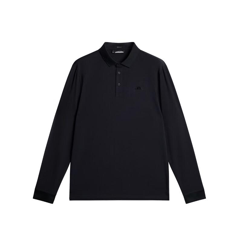 J.Lindeberg Men's 37.5 Tech Long Sleeve Golf Polo