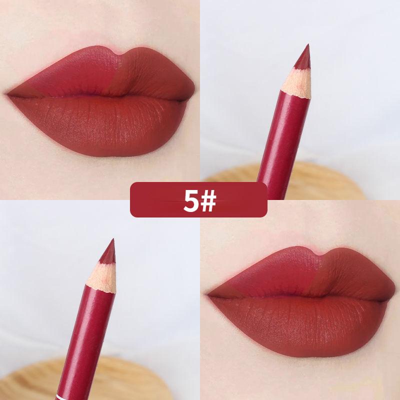 15 Colours Lipstick Pencil Lip Liner Pen Cosmetic Long Lasting Waterproof Woman Beauty Makeup Matte Maquillaje