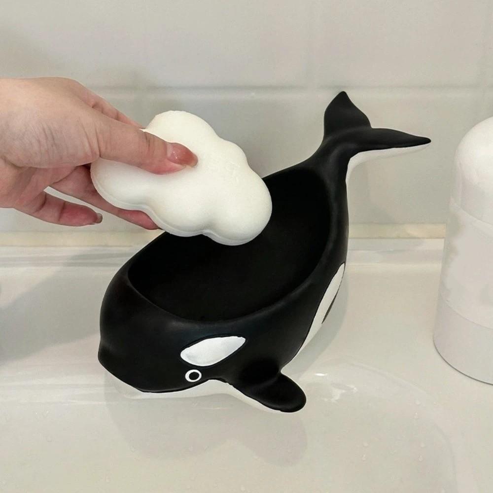 Non-slip Soap Storage Rack Resin Soap Holder Animal Design Soap Stand Kitchen