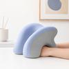 Polštář na spaní na břiše, Ergonomický polštář na zdřímnutí z paměťové pěny, Polštář na zdřímnutí na stůl s otvorem pro ruce, Omyvatelný potah pro spaní v kanceláři nebo ve školní lavici