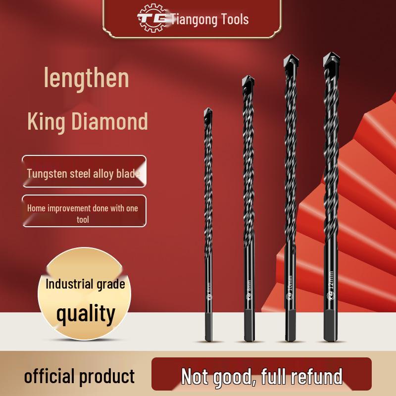 Tiangong Triangular Alloy Tile & Concrete Drill Bit