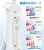 Oral Irrigator Jet Washer with Plaque Removal 4 Tongue 4 Water Flow PSI Water Pressure 310ml Large Capacity IPX7 USB Compact Perfect for Home or Gift