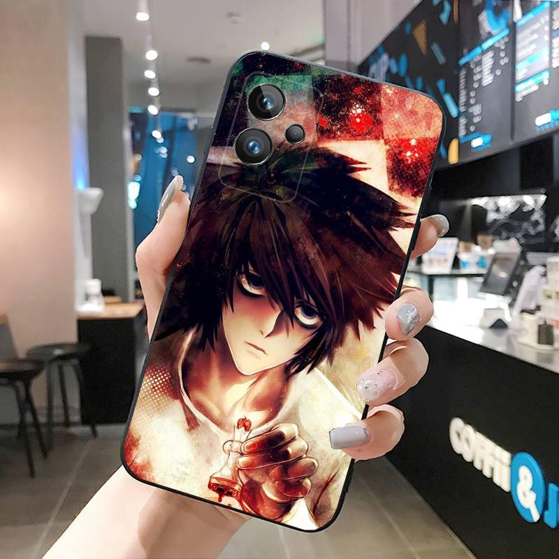 Anime Death Note Phone Case for OPPO Realme 11 10 Pro Plus Realme C55 C30 C25S C53 C35 C21 C33 C31 GT 2 Pro X2 Pro C21Y