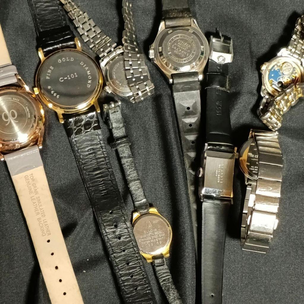 Used Watches Bulk Sale Bulova Citizen the Clock House