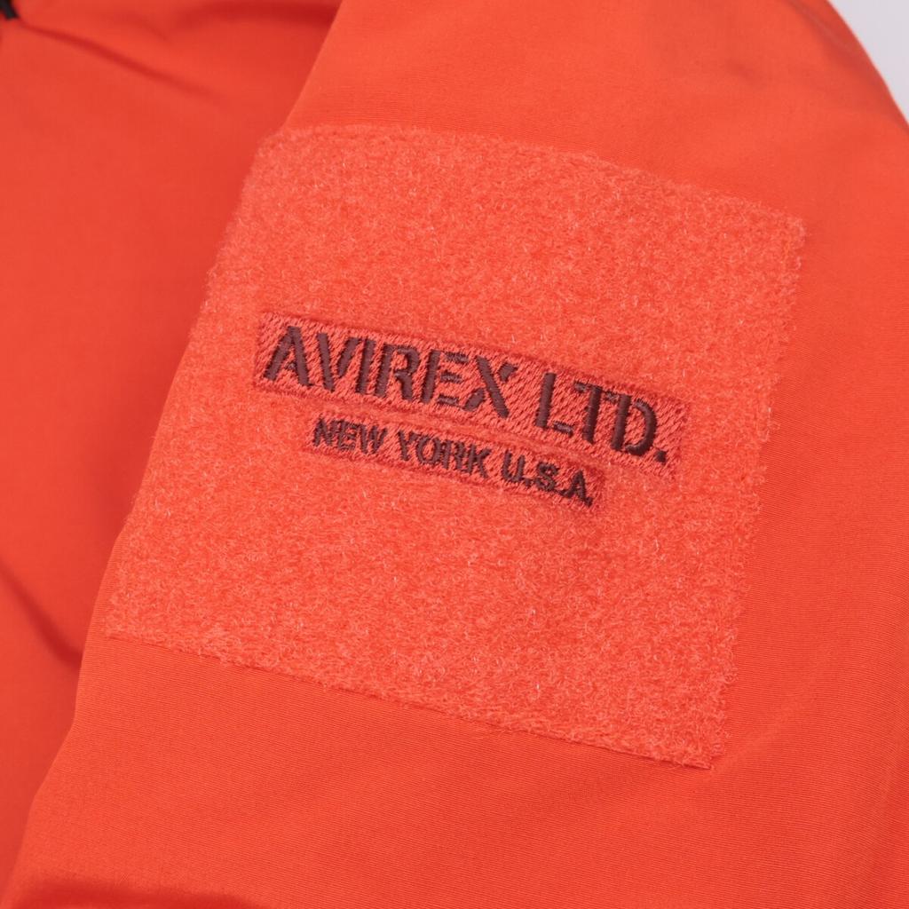 AVIREX [Domestically Authorized] 783-3253003 FIELD DOWN PARKA Hoodie Jacket M RedUsed