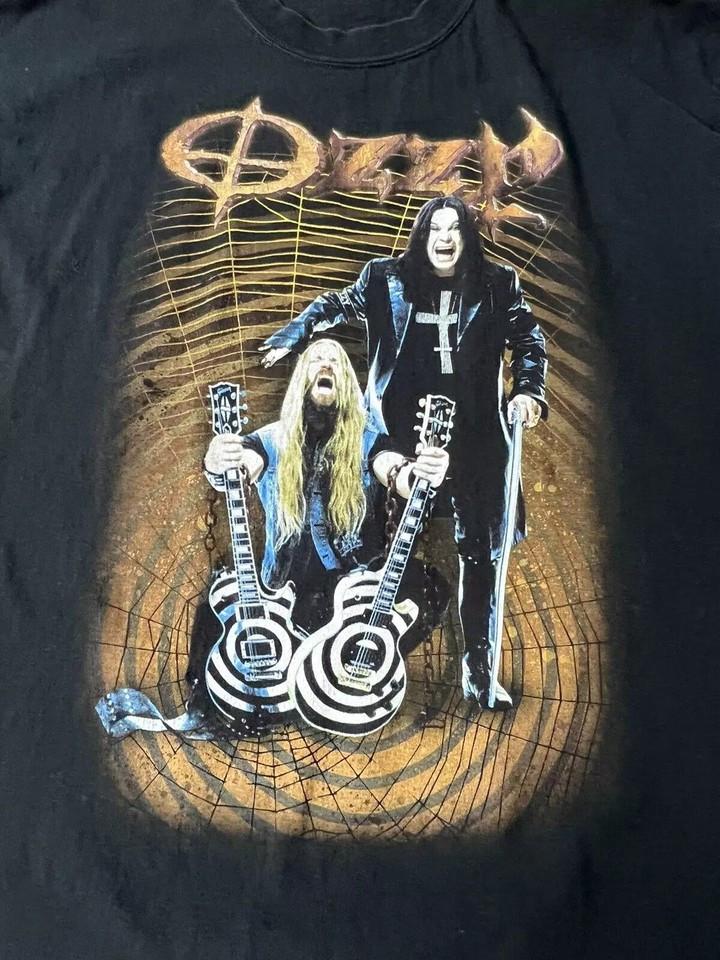Zakk Wylde and Ozzy Osbourne Black T-Shirt XL