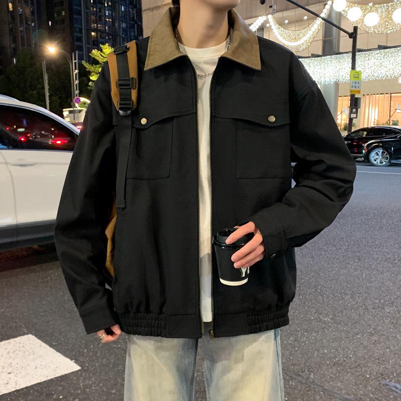 2026 Men's Spring Fashion Loose Lapel Jacket