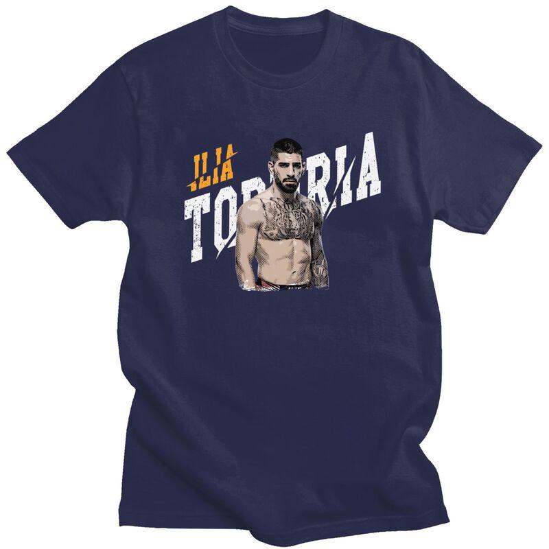 

Custom Classic Ilia Topurias T Shirt Men Short Sleeved Cotton Tshirt Leisure Spain Boxer Tee Tops Graphic Tshirt 4XL