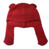 Cappello di Lana Carino con Orecchie d'Orso Giapponese per Donna in Autunno e Inverno Nuovo Caldo Cappello a Maglia che Mostra il Viso Protezione per Collo e Orecchie Cappello