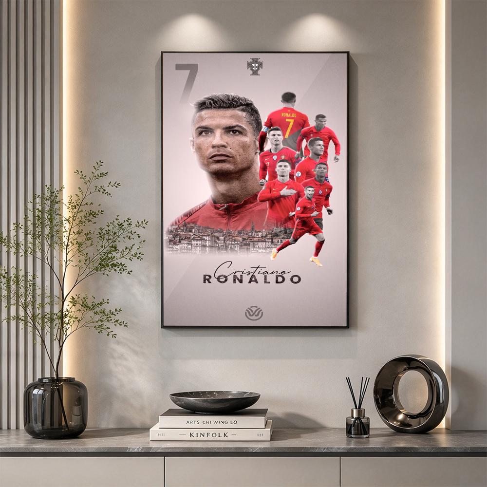 Cristiano Ronaldo 5D Diy Diamond Paintings Mosaic Wall Round Diamond Art Painting Kits Embroidery Crystal Accessories Frameless