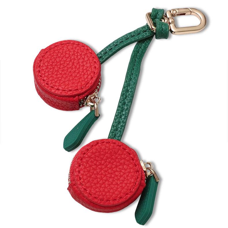 Beliebte Frucht-Münzbörse Schlüsselanhänger: Frisch, Schlicht, Anhänger-Taschenanhänger gegen Verlust