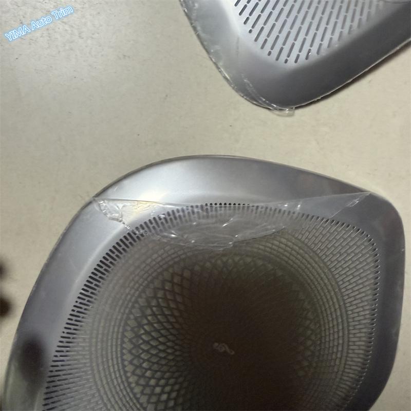Side Car Door Stereo Speaker Audio Sound Loudspeaker Cover Trim For MG HS / HS Plug-in  - 2024 Stainless Steel Decoration